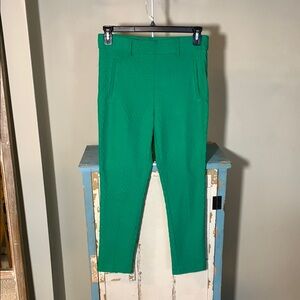 Jules & Leopold Emerald Green Pull-On Pants Size Medium